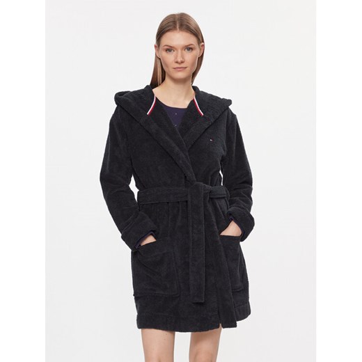 Tommy Hilfiger Szlafrok UW0UW04155 Granatowy ze sklepu MODIVO w kategorii Szlafroki damskie - zdjęcie 183890976