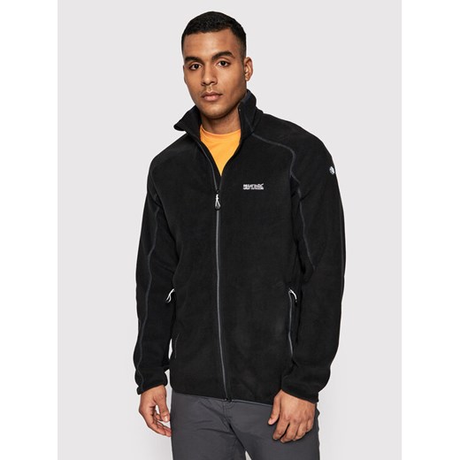 Regatta Polar Hadfield RMA502 Czarny Regular Fit ze sklepu MODIVO w kategorii Bluzy męskie - zdjęcie 183891005