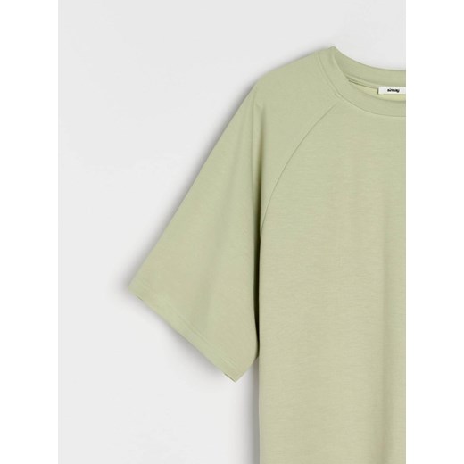 Sinsay - Bluza z domieszką wiskozy - zielony Sinsay L Sinsay