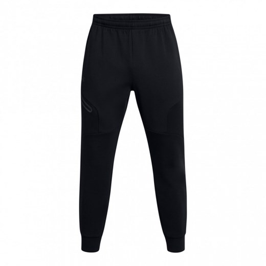 Męskie spodnie treningowe Under Armour UA Unstoppable Flc Jgr Eu - czarne ze sklepu Sportstylestory.com w kategorii Spodnie męskie - zdjęcie 183892675