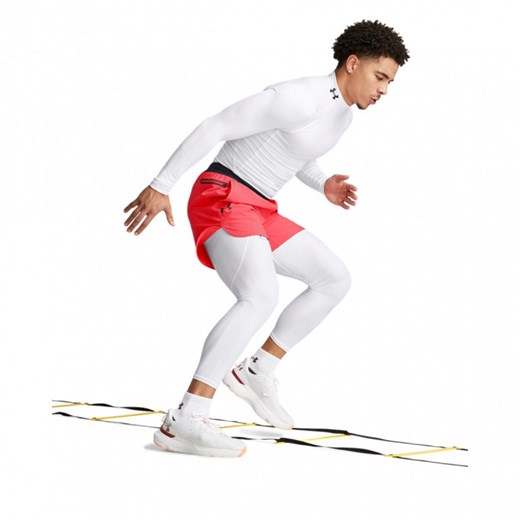 Męskie spodenki treningowe Under Armour UA Vanish Elite Short - czerwone ze sklepu Sportstylestory.com w kategorii Spodnie męskie - zdjęcie 183892679