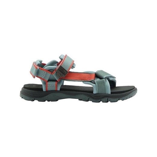 Jack Wolfskin Sandały trekkingowe &quot;Seven Seas&quot; w kolorze turkusowo-różowym ze sklepu Limango Polska w kategorii Sandały dziecięce - zdjęcie 183892866