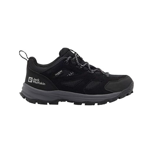 Jack Wolfskin Buty trekkingowe &quot;Vojo Tour Texapore&quot; w kolorze czarnym ze sklepu Limango Polska w kategorii Buty trekkingowe dziecięce - zdjęcie 183892887