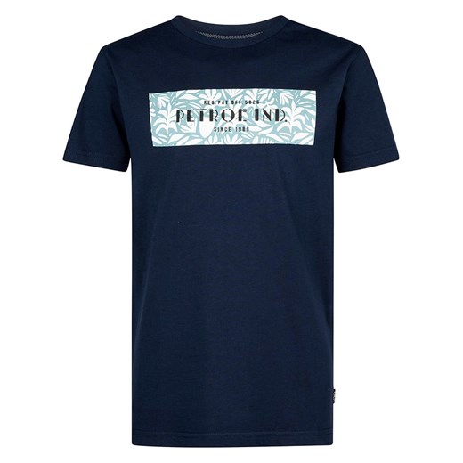 Petrol Industries Koszulka w kolorze granatowym ze sklepu Limango Polska w kategorii T-shirty chłopięce - zdjęcie 183892976
