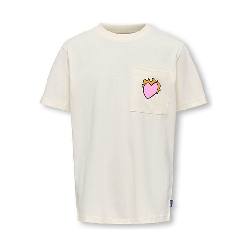ONLY &amp; SONS Junior Koszulka &quot;Manson&quot; w kolorze białym ze sklepu Limango Polska w kategorii T-shirty chłopięce - zdjęcie 183893227