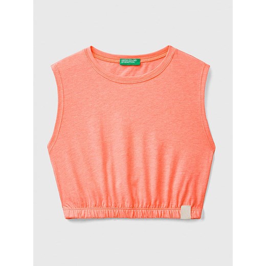 Benetton Top w kolorze jasnoróżowym ze sklepu Limango Polska w kategorii Bluzki dziewczęce - zdjęcie 183893329