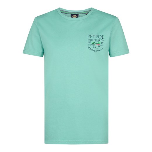 Petrol Industries Koszulka w kolorze turkusowym ze sklepu Limango Polska w kategorii T-shirty chłopięce - zdjęcie 183893439