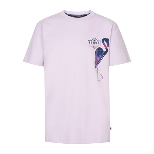 Petrol Industries Koszulka w kolorze fioletowym ze wzorem ze sklepu Limango Polska w kategorii T-shirty chłopięce - zdjęcie 183893449