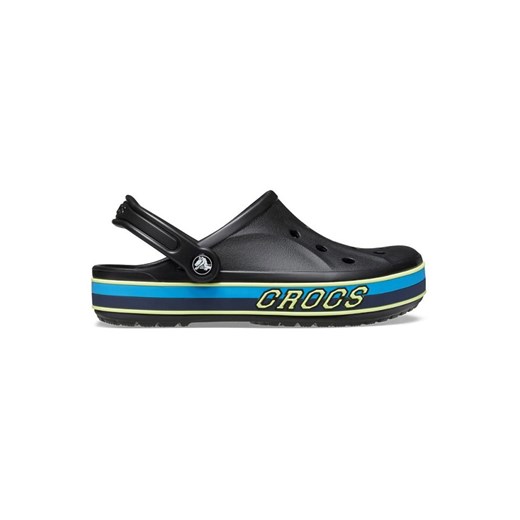 Crocs Chodaki &quot;Bayaband&quot; w kolorze czarno-błękitnym ze sklepu Limango Polska w kategorii Klapki dziecięce - zdjęcie 183893709