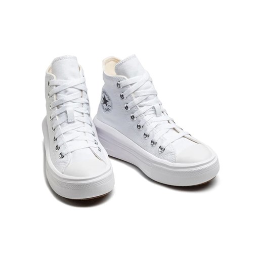 Converse Sneakersy &quot;Chuck Taylor Move&quot; w kolorze białym ze sklepu Limango Polska w kategorii Trampki damskie - zdjęcie 183893837