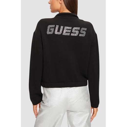 GUESS Czarna damska bluza Cecilia, Rozmiar S ze sklepu outfit.pl w kategorii Bluzy damskie - zdjęcie 183894388