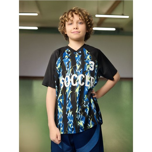 Sinsay - Koszulka Active - czarny ze sklepu Sinsay w kategorii T-shirty chłopięce - zdjęcie 183896379