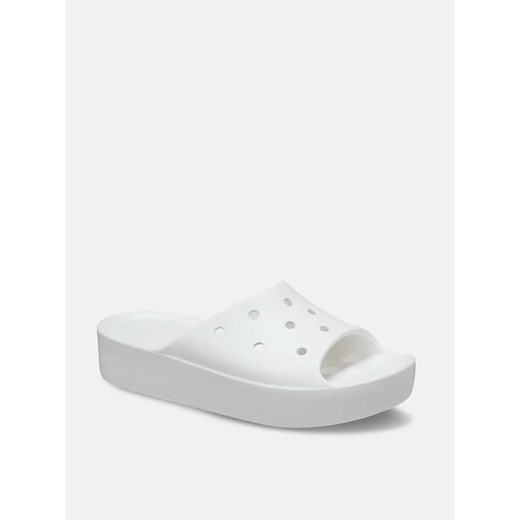 Crocs Klapki &quot;Classic Platform&quot; w kolorze białym ze sklepu Limango Polska w kategorii Klapki damskie - zdjęcie 183898248