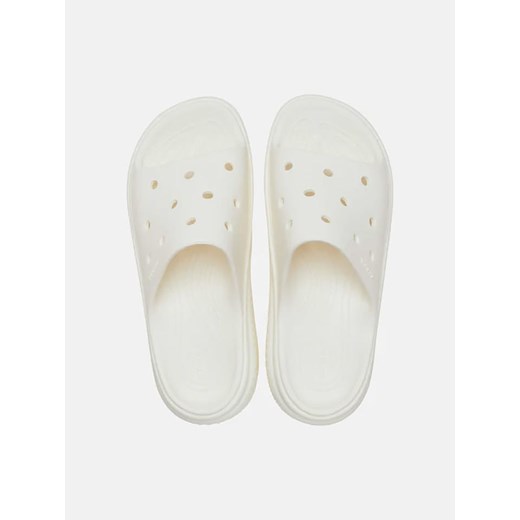 Klapki damskie Crocs casualowe bez zapięcia na platformie 