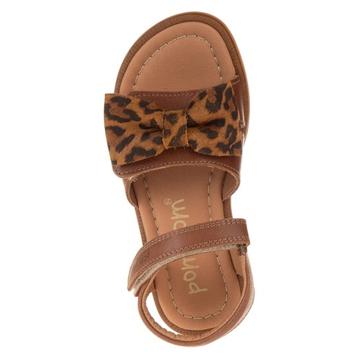 Sandały dziecięce Pom Pom na rzepy 