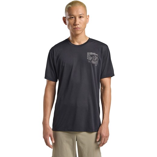 Jack Wolfskin Koszulka funkcyjna &quot;Vonnan&quot; w kolorze antracytowym ze sklepu Limango Polska w kategorii T-shirty męskie - zdjęcie 183898717