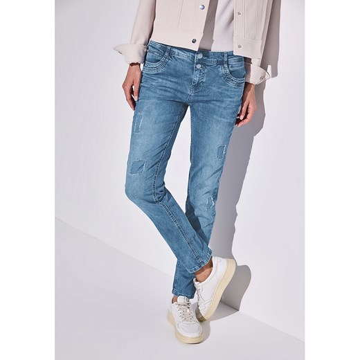 Street One Dżinsy - Regular fit - w kolorze niebieskim ze sklepu Limango Polska w kategorii Jeansy damskie - zdjęcie 183898836