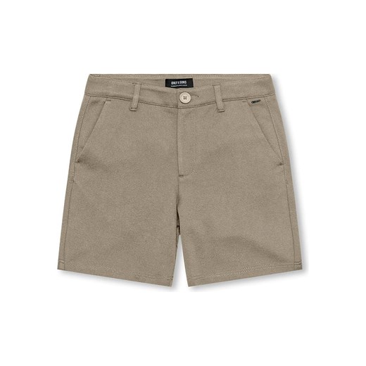 ONLY &amp; SONS Junior Szorty &quot;Mark&quot; w kolorze jasnobrązowym ze sklepu Limango Polska w kategorii Spodenki chłopięce - zdjęcie 183898848