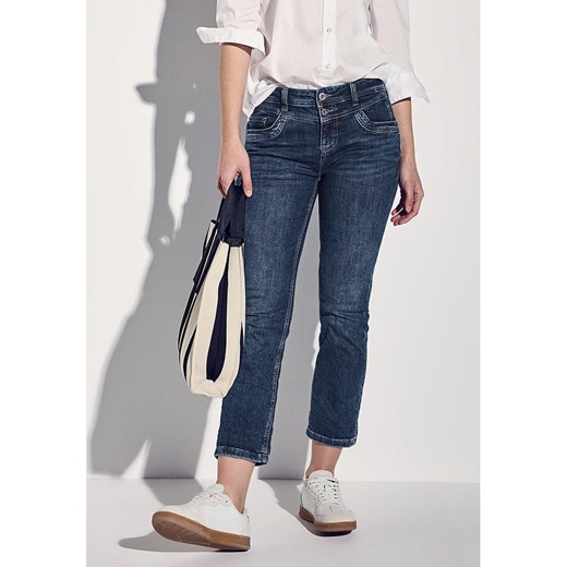 Street One Dżinsy - Slim fit - w kolorze granatowym ze sklepu Limango Polska w kategorii Jeansy damskie - zdjęcie 183899075
