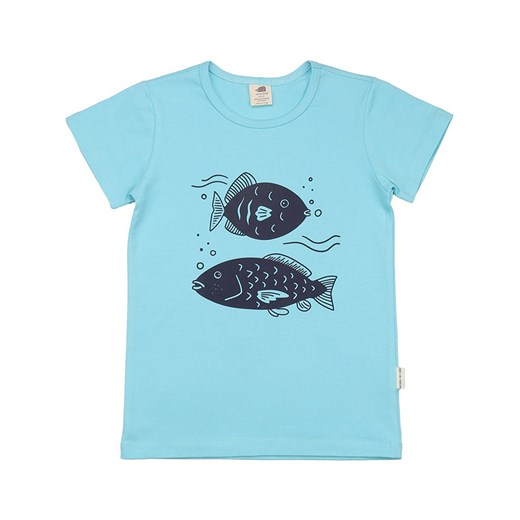 Walkiddy Koszulka w kolorze błękitnym ze sklepu Limango Polska w kategorii T-shirty chłopięce - zdjęcie 183899209