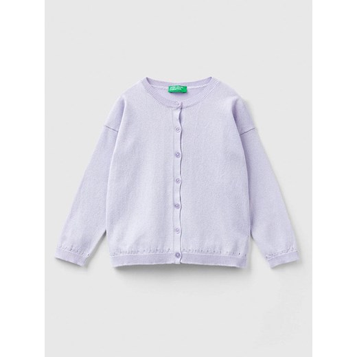 Benetton Kardigan w kolorze fioletowym - id: 17203065 - marki benetton - 183899549 Benetton Kardigan w kolorze fioletowym ze sklepu Limango Polska w kategorii Swetry dziewczęce - zdjęcie 183899549