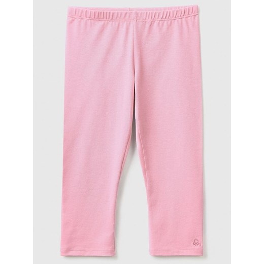 Benetton Legginsy w kolorze jasnoróżowym ze sklepu Limango Polska w kategorii Spodnie dziewczęce - zdjęcie 183899568