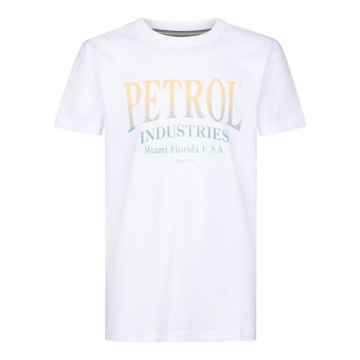 Petrol Industries Koszulka w kolorze białym ze sklepu Limango Polska w kategorii T-shirty chłopięce - zdjęcie 183899759