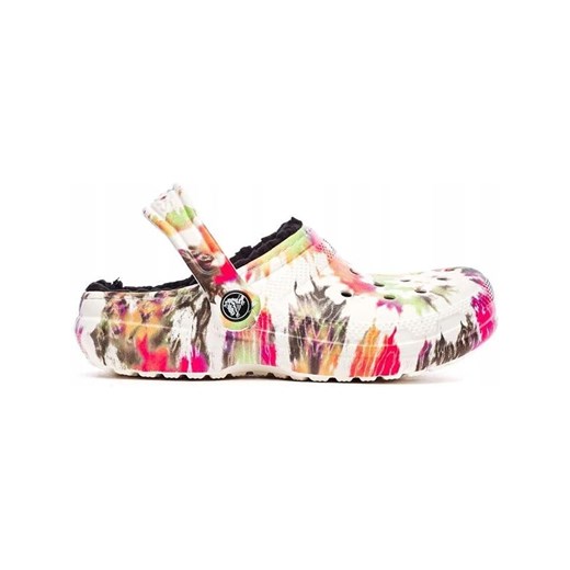 Crocs Chodaki &quot;Tie Dye&quot; ze wzorem ze sklepu Limango Polska w kategorii Klapki dziecięce - zdjęcie 183900016