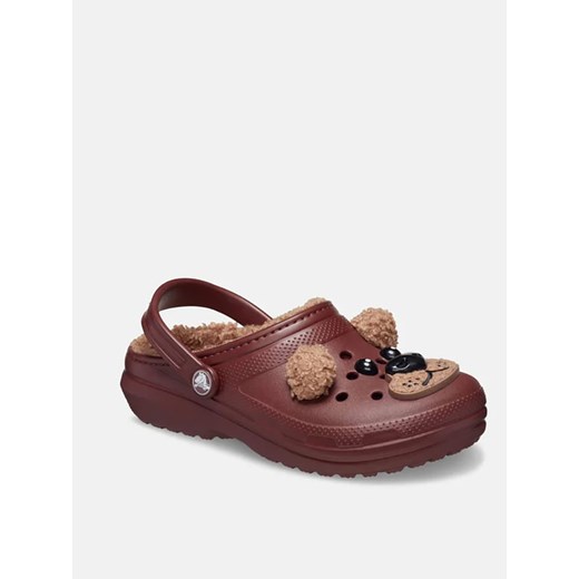 Crocs Chodaki &quot;Classic Lined IAM&quot; w kolorze brązowym ze sklepu Limango Polska w kategorii Klapki dziecięce - zdjęcie 183900416