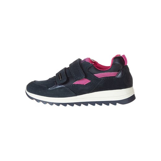 Primigi Skórzane sneakersy &quot;Trilly&quot; w kolorze granatowo-różowym ze sklepu Limango Polska w kategorii Buty sportowe dziecięce - zdjęcie 183900559