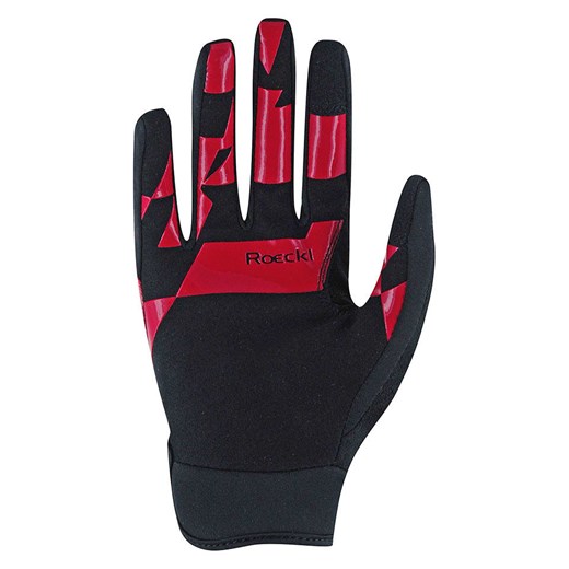 Roeckl Rękawiczki kolarskie &quot;Montan&quot; w kolorze czarno-czerwonym Roeckl 4 okazja Limango Polska