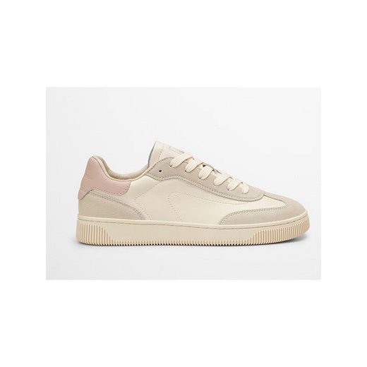 Marc O´Polo Skórzane sneakersy w kolorze beżowym ze sklepu Limango Polska w kategorii Buty sportowe damskie - zdjęcie 183901506
