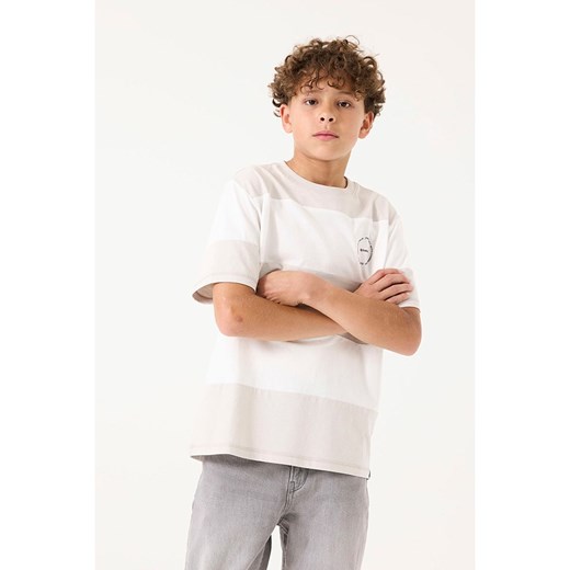Garcia Koszulka w kolorze beżowym ze sklepu Limango Polska w kategorii T-shirty chłopięce - zdjęcie 183901789