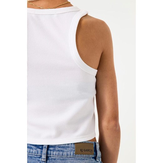 Garcia Top w kolorze białym Garcia 176 Limango Polska okazja