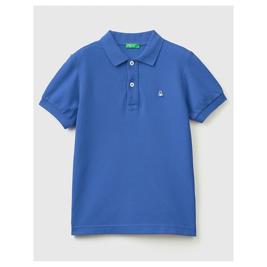 Benetton Koszulka polo w kolorze niebieskim ze sklepu Limango Polska w kategorii T-shirty chłopięce - zdjęcie 183901977
