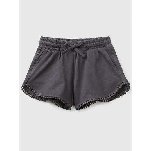 Benetton Szorty w kolorze antracytowym ze sklepu Limango Polska w kategorii Spodenki dziewczęce - zdjęcie 183901979