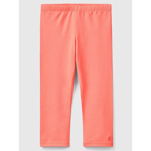 Benetton Legginsy w kolorze jasnoróżowym ze sklepu Limango Polska w kategorii Spodnie dziewczęce - zdjęcie 183901987