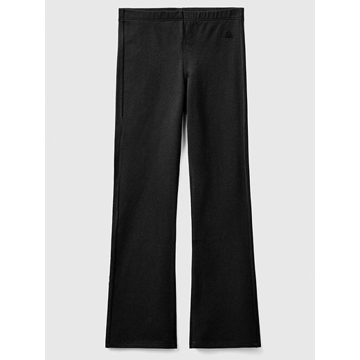 Benetton Legginsy w kolorze czarnym ze sklepu Limango Polska w kategorii Spodnie dziewczęce - zdjęcie 183901989