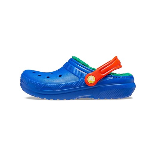 Klapki dziecięce niebieskie Crocs letnie bez zapięcia 