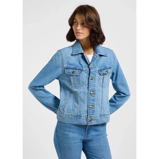 LEE DAMSKA KURTKA JEANSOWA LEE RIDER JACKET BLENDING OUT 112364112 ze sklepu YouNeedit.pl w kategorii Kurtki damskie - zdjęcie 183902557