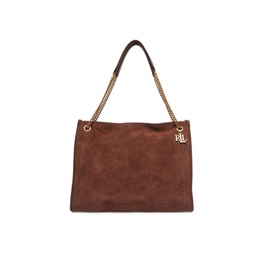 Torebka LAUREN RALPH LAUREN 431969418002 Brązowy ze sklepu eobuwie.pl w kategorii Torebki damskie - zdjęcie 183903199