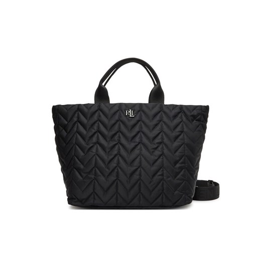 Torebka LAUREN RALPH LAUREN 431974398003 Czarny ze sklepu eobuwie.pl w kategorii Torby Shopper bag - zdjęcie 183903237