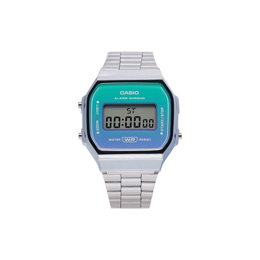 Casio Zegarek Vintage A168WER-2AEF Srebrny ze sklepu MODIVO w kategorii Zegarki - zdjęcie 183904189