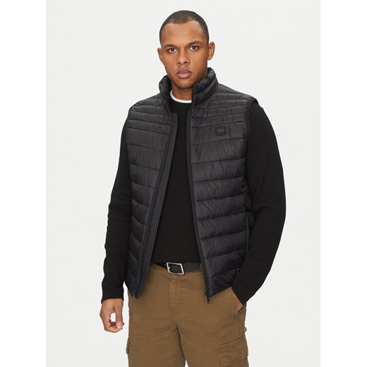 BOSS Kamizelka Odeno2 50530966 Czarny Slim Fit ze sklepu MODIVO w kategorii Kamizelki męskie - zdjęcie 183904247