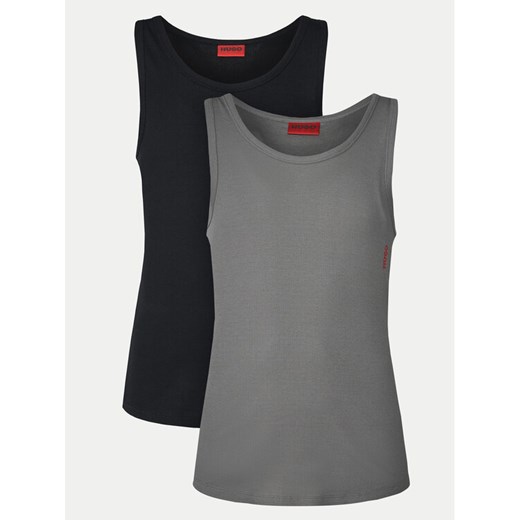 HUGO Komplet 2 tank topów 50469790 Kolorowy Slim Fit ze sklepu MODIVO w kategorii T-shirty męskie - zdjęcie 183904249