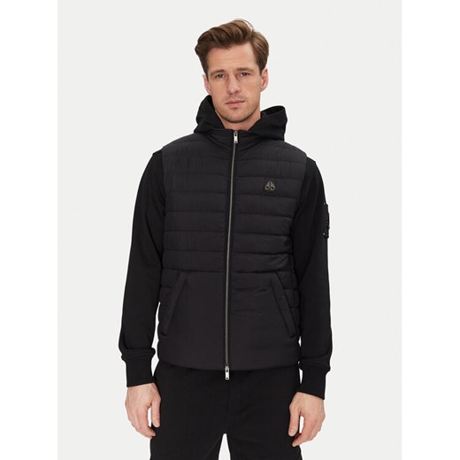 Moose Knuckles Kamizelka Mentana M15MV456 Czarny Regular Fit ze sklepu MODIVO w kategorii Kamizelki męskie - zdjęcie 183904269