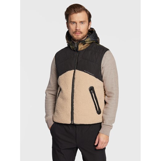 Baldessarini Kamizelka B2 50046/000/4047 Beżowy Regular Fit ze sklepu MODIVO w kategorii Kamizelki męskie - zdjęcie 183904308