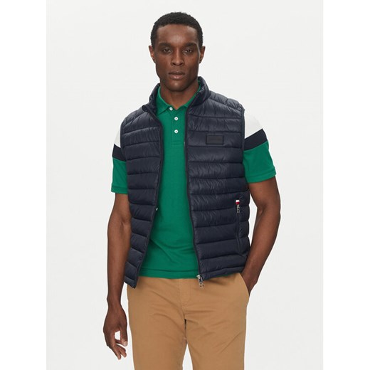 Hechter Paris Kamizelka 40610 100238 Granatowy Regular Fit ze sklepu MODIVO w kategorii Kamizelki męskie - zdjęcie 183904325