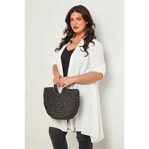 Curvy Lady Kardigan w kolorze białym Curvy Lady 48/50 Limango Polska okazyjna cena