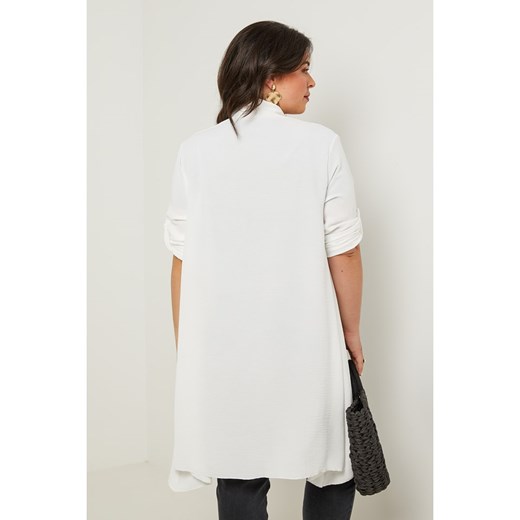 Curvy Lady Kardigan w kolorze białym Curvy Lady 48/50 wyprzedaż Limango Polska